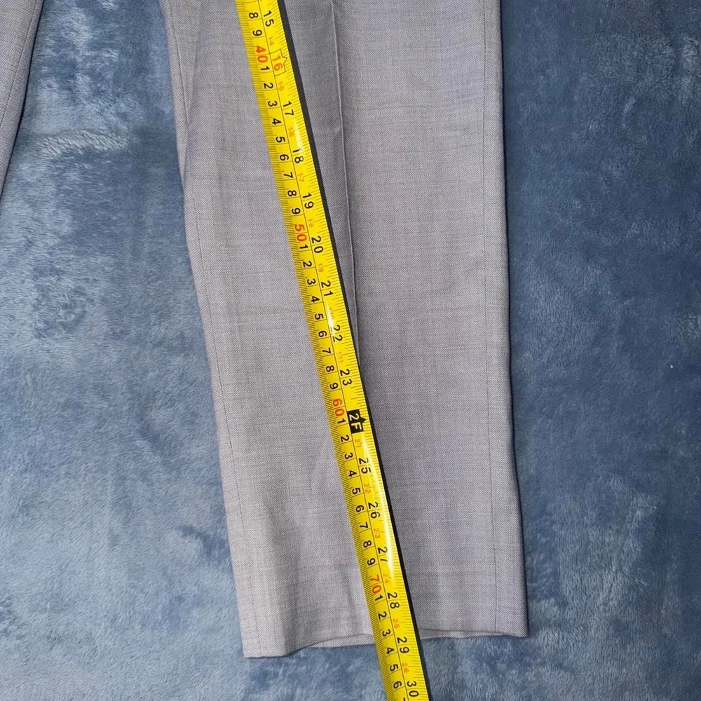 Kenneth Cole gray & black plaid dress pants
